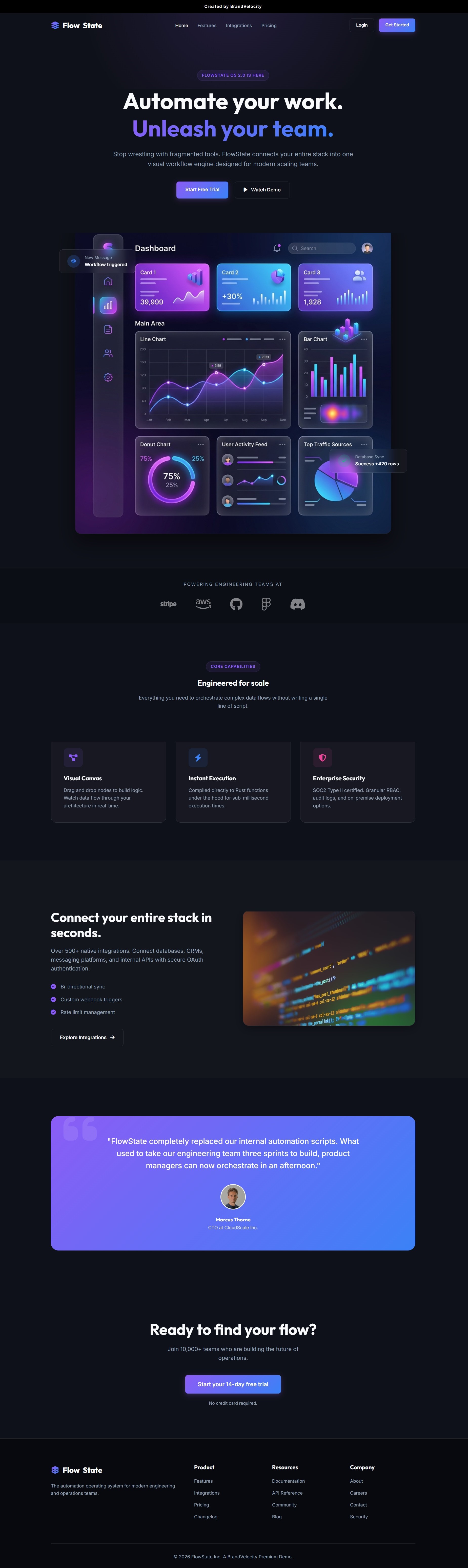 FlowState SaaS
